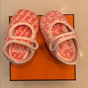 Hermès baby booties